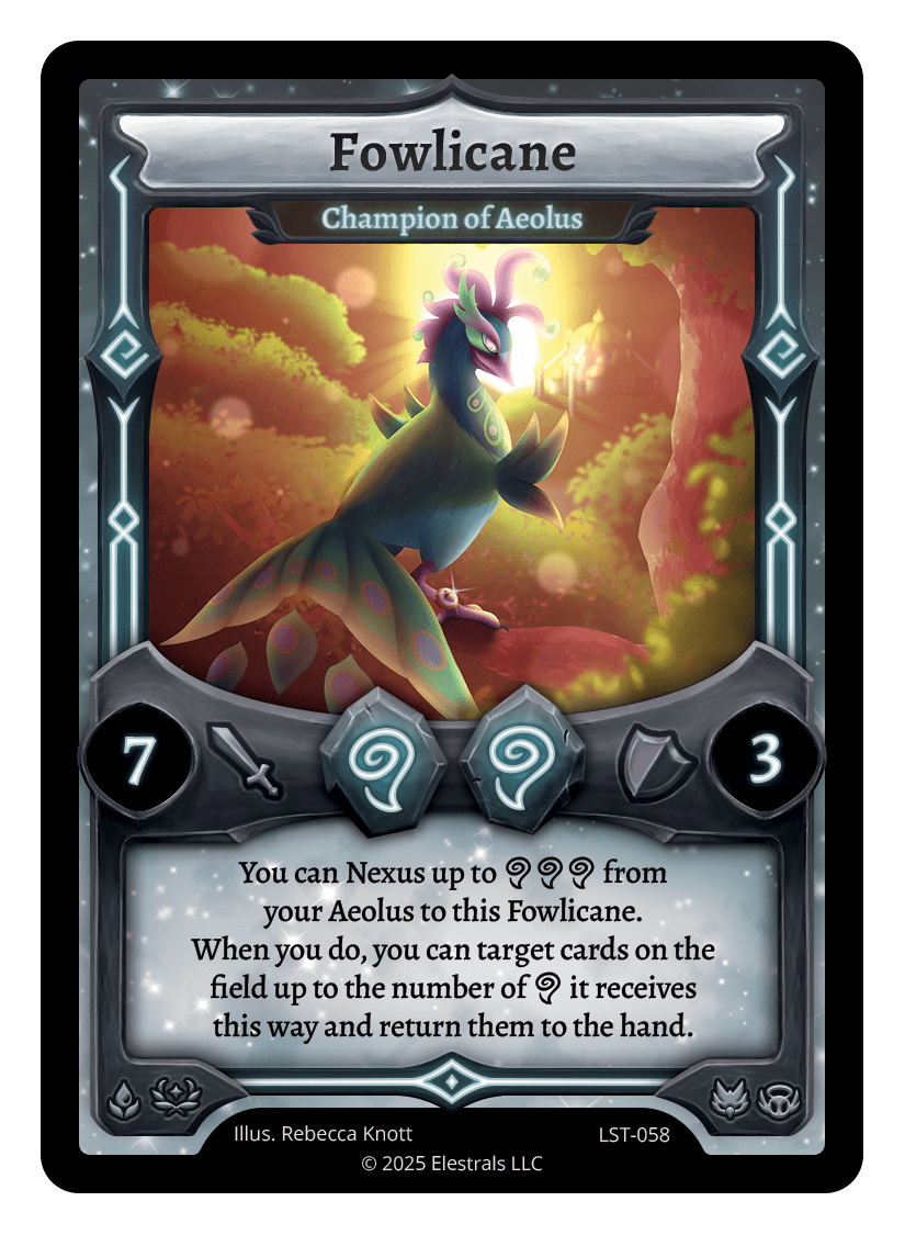 Fowlicane - Champion of Aeolus - LST-058